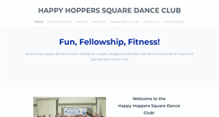 Desktop Screenshot of happyhoppers.org